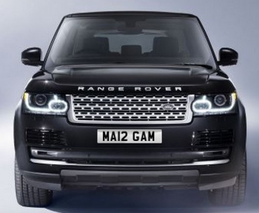 MARGAM Personal Number Plate