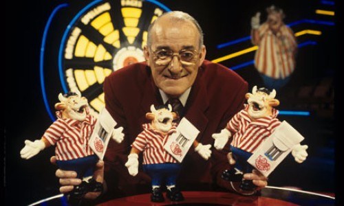 Super, Smashing, Great. Jim Bowen's Number Plate for Sale.