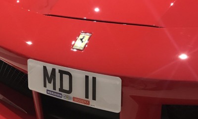 Ferrari Number Plates