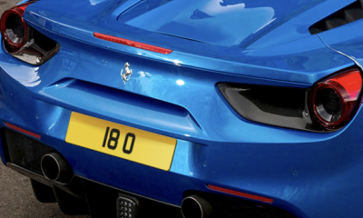 18 O Number Plate Sells for £64,880