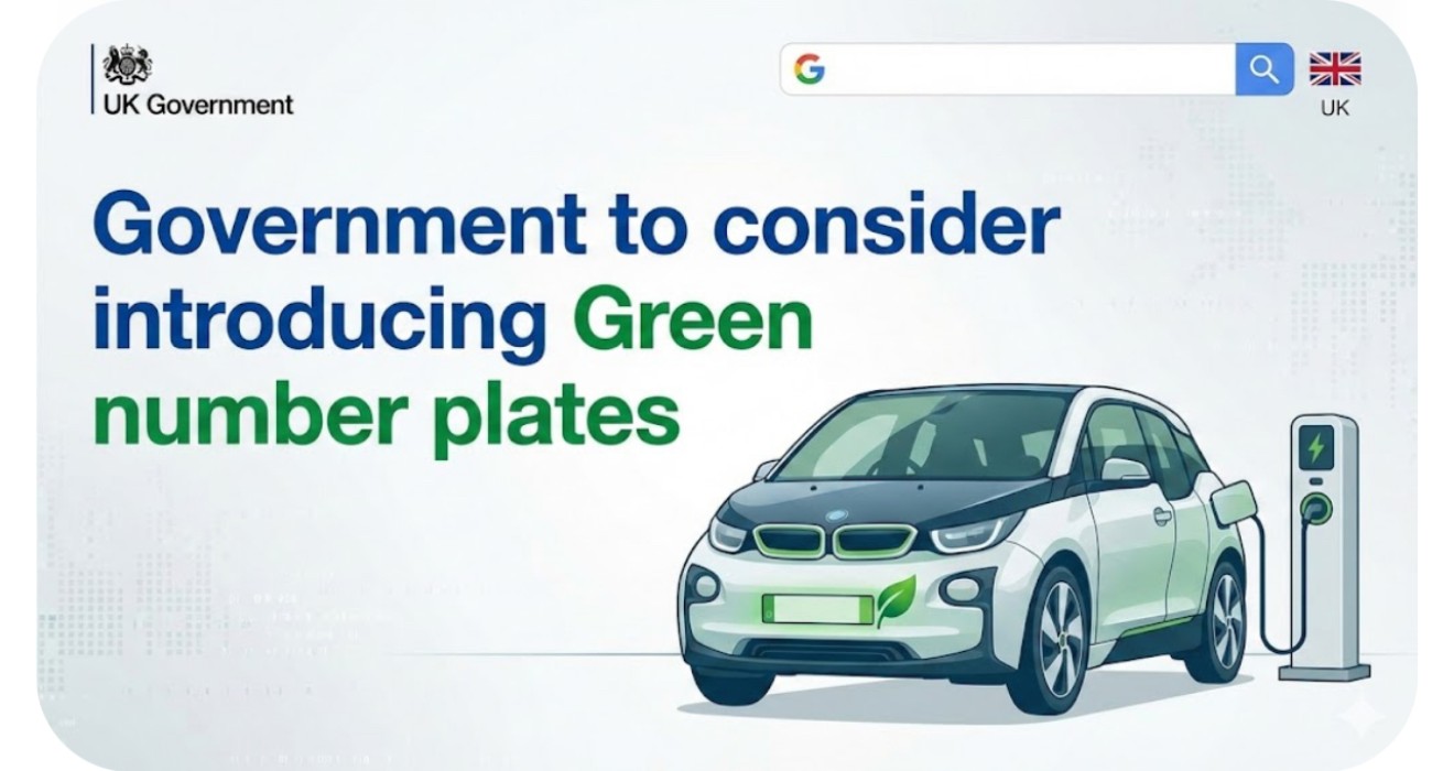 Government to Consider Introducing Green Number Plates
