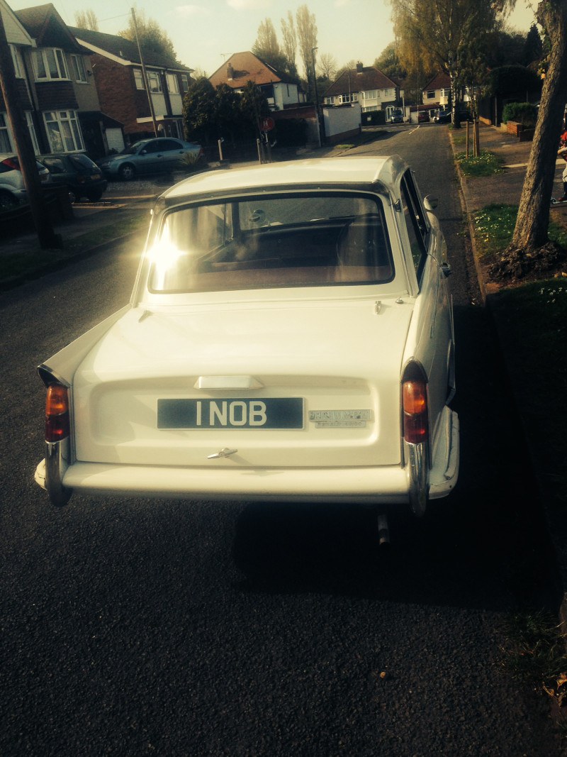 Registration Number 1 NOB